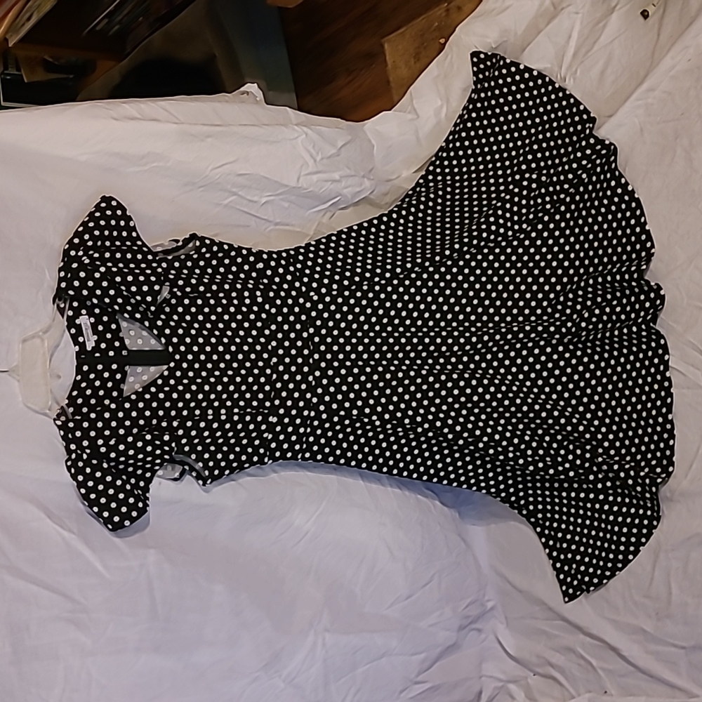 Black Polka Dot dress